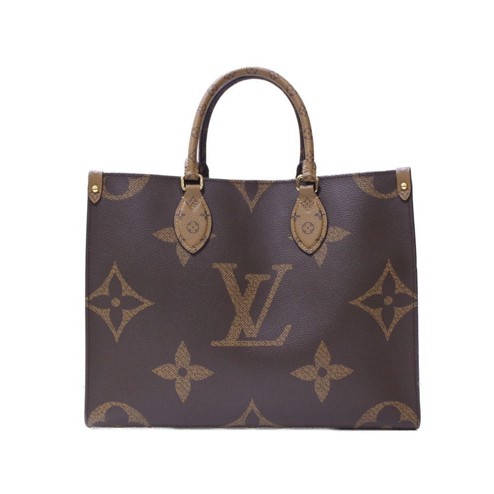 Louis Vuitton On the Go Giant Monogram Reverse Tote Bag Shoulder